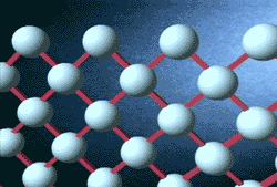 Excimer laser breaks molecular layers